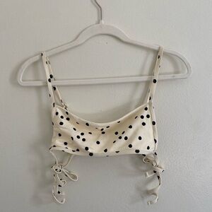 Madewell Polka Dot Bikini Top